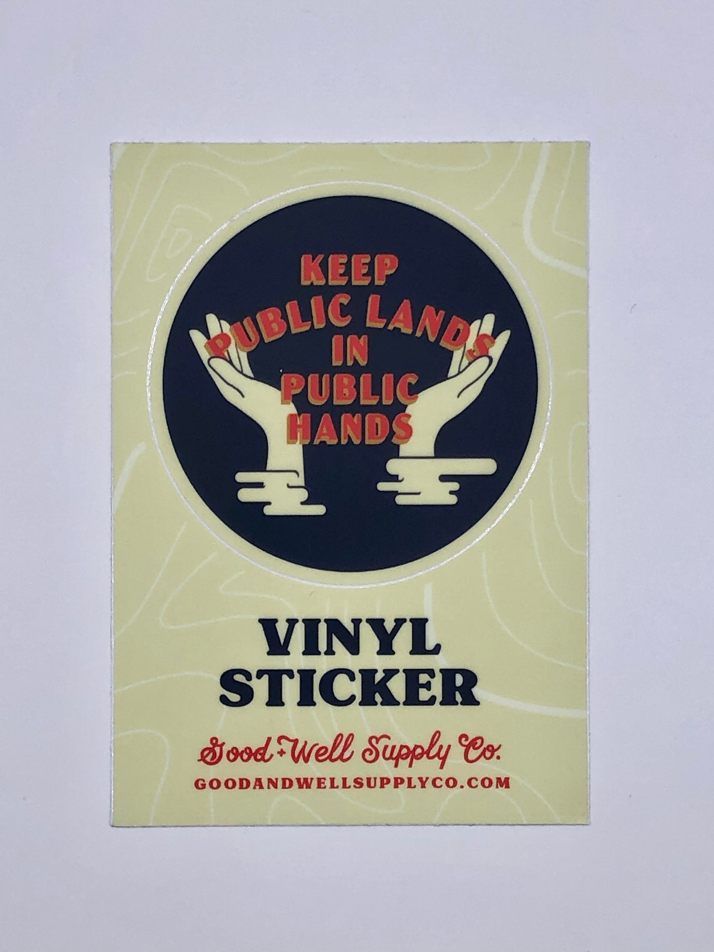 Keep Public Lands Sticker