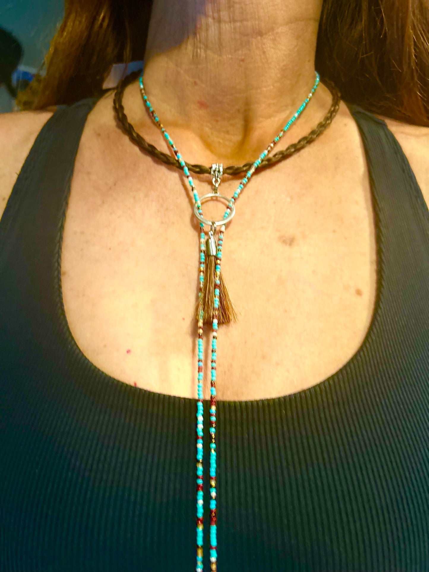 Lariat necklace