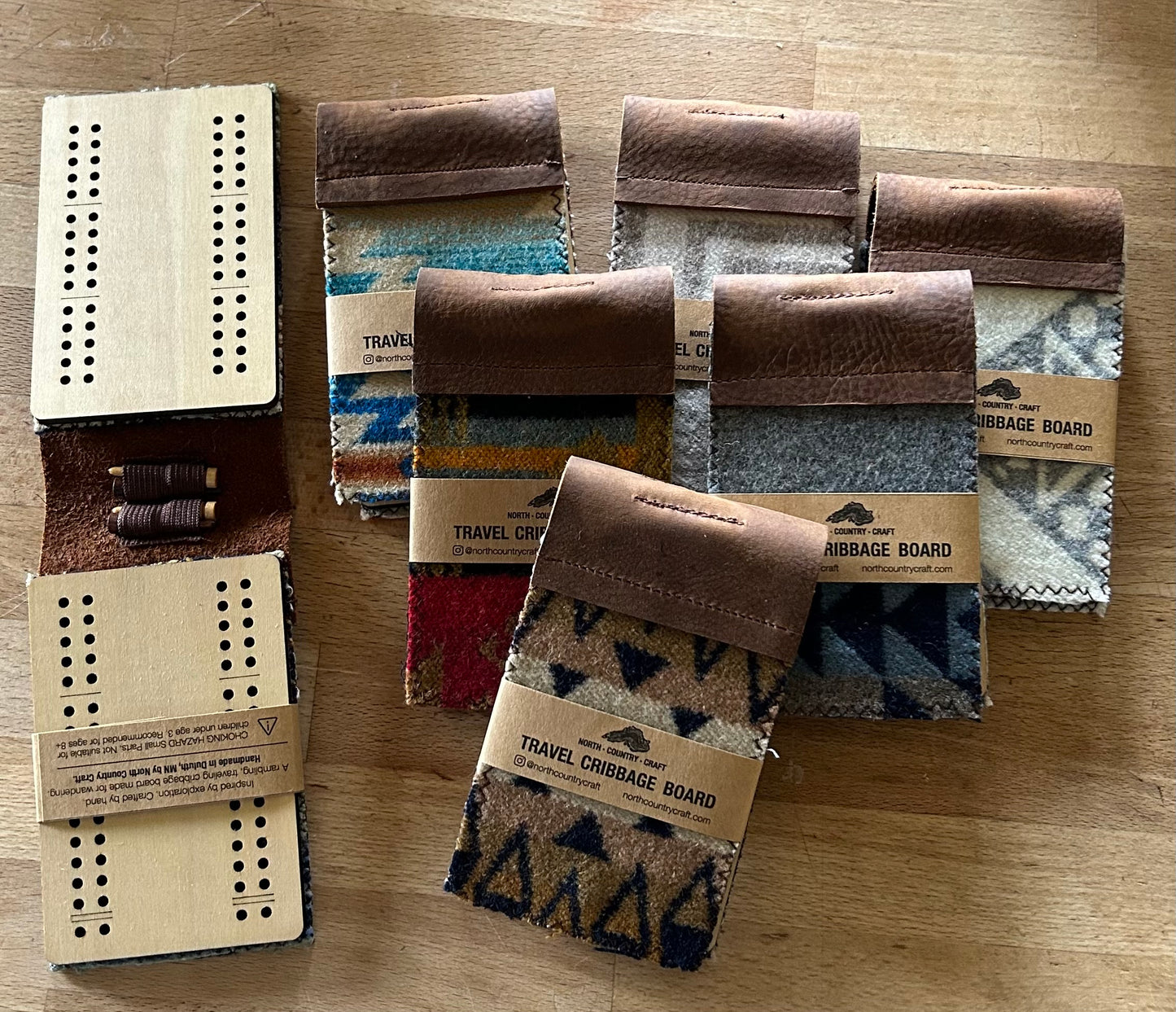 Traveling Cribbage Board