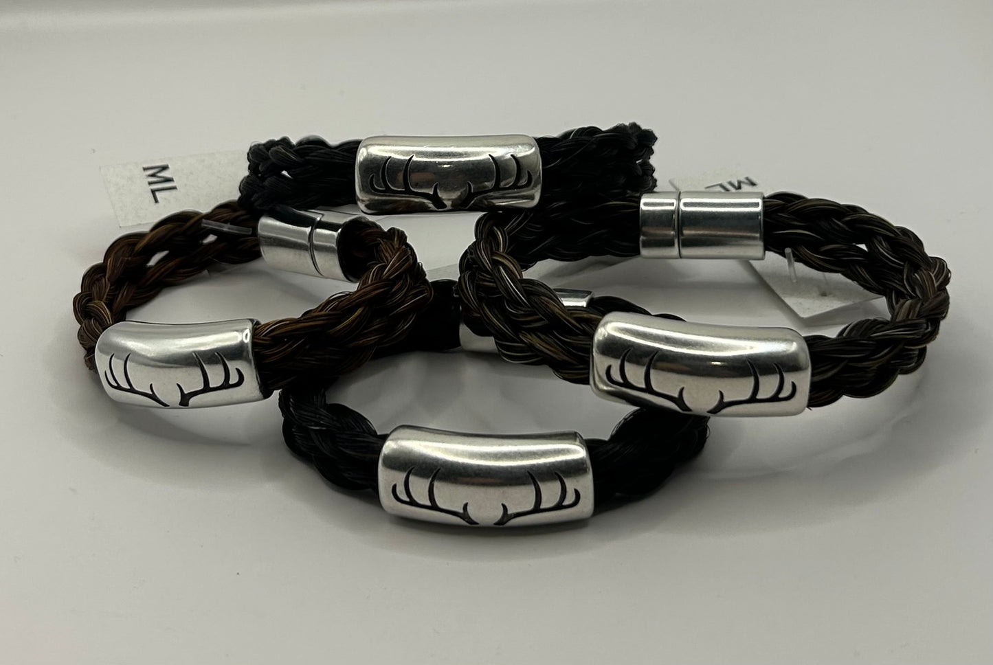 Antlers Magnetic Clasp Bracelet