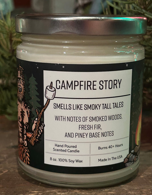 Campfire Story Candle