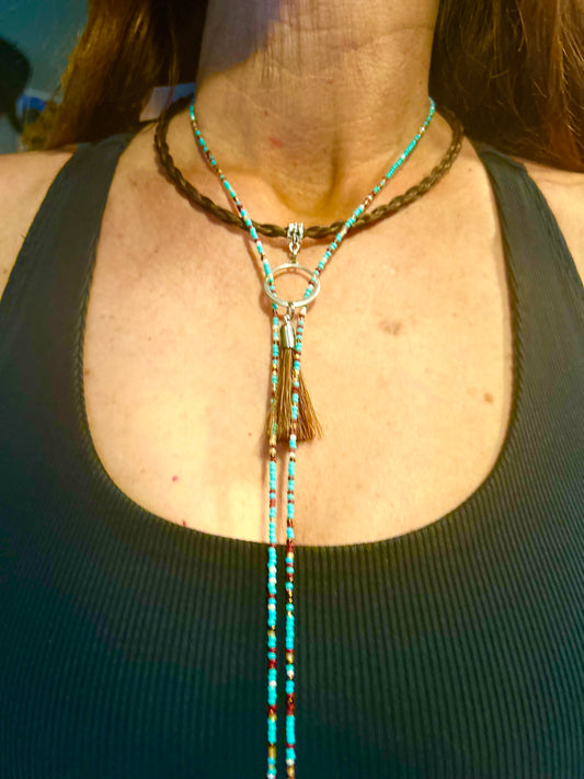 Lariat necklace