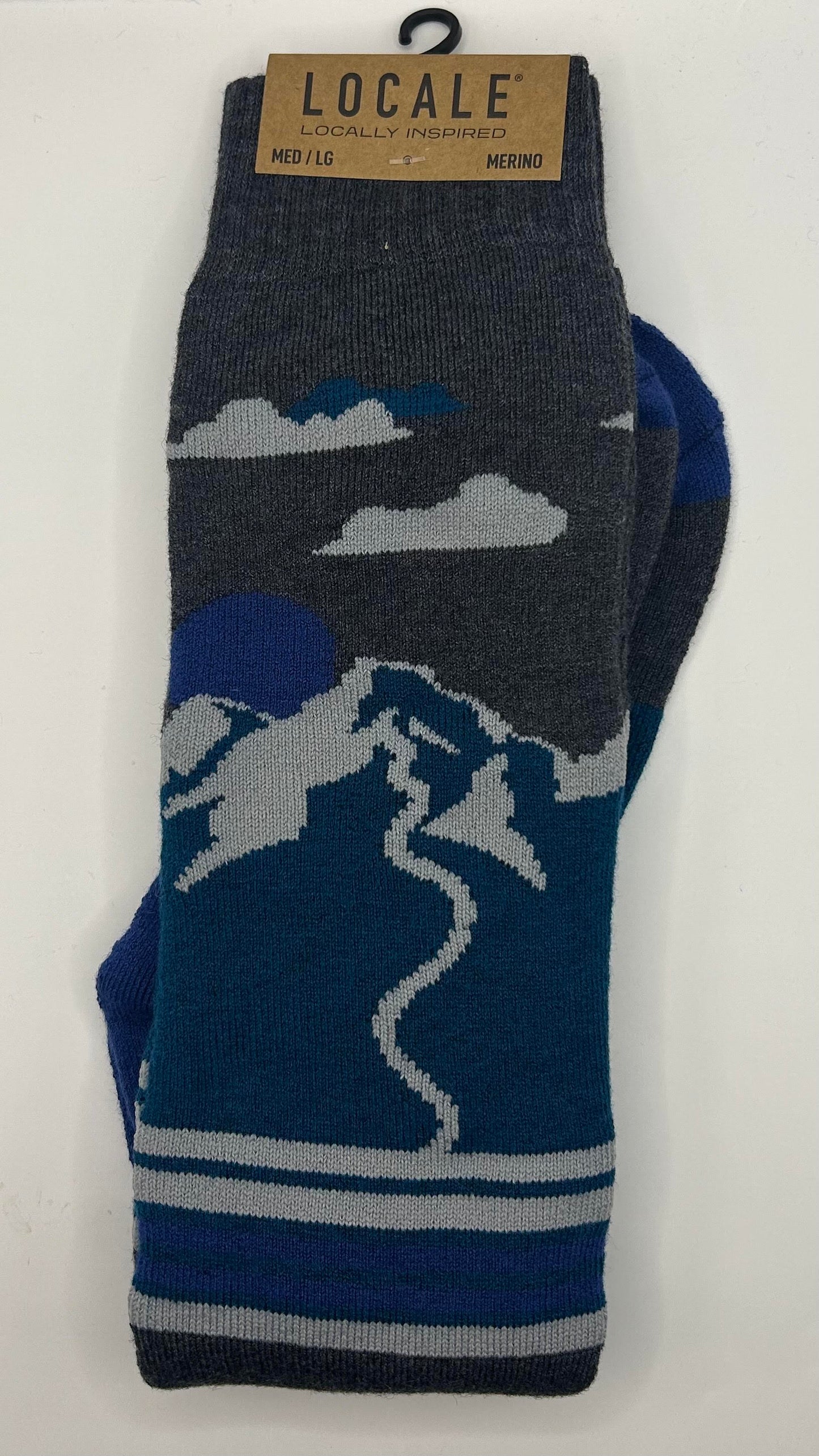 Making Tracks Wool Socks