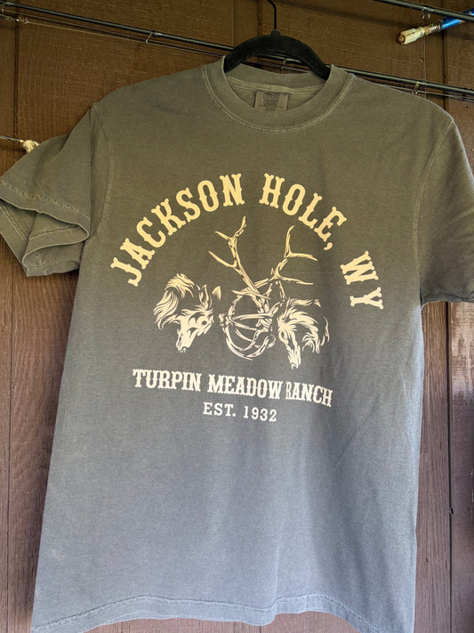 Short Sleeve Black Elk Tee